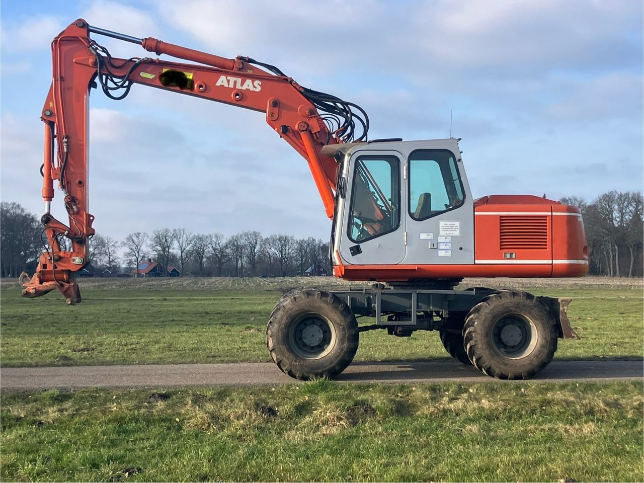 Atlas mobiele graafmachine 1404