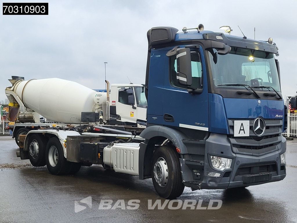Mercedes Antos 2542 6X2 Retarder Lift+Steering Axle Euro 6