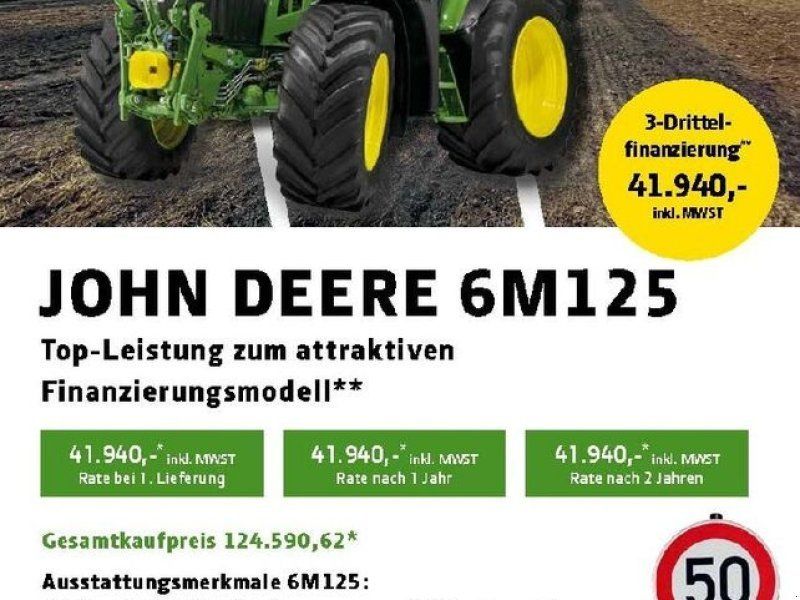 John Deere 6M 125