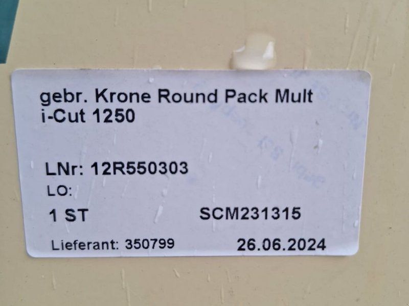 Krone Round Pack 1250