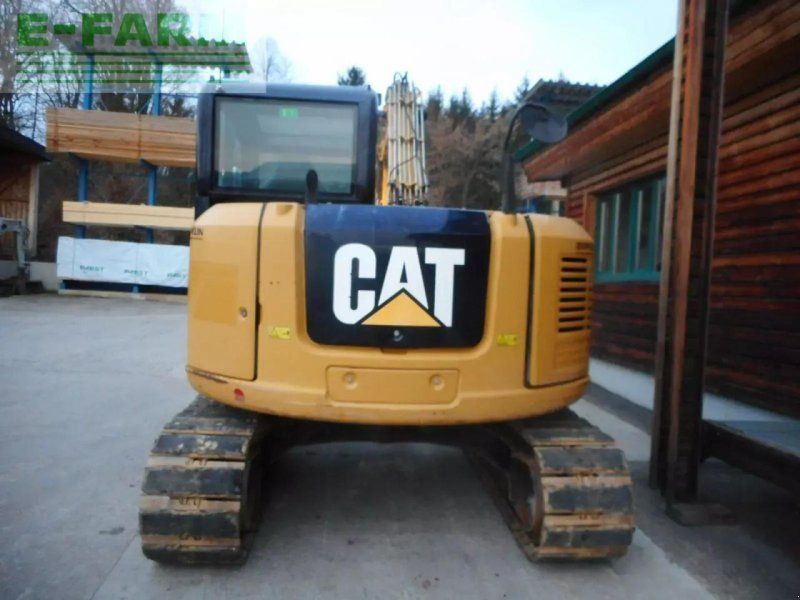 Caterpillar 308ecr ( 8.330kg ) powertilt, hydr. sw, 4 löffel