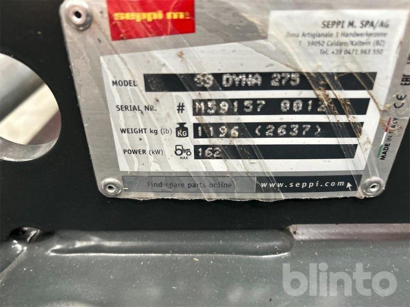 Seppi S9 dyna 275