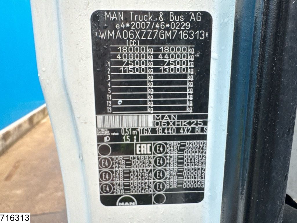 MAN TGX 18 440 EURO 6, Retarder