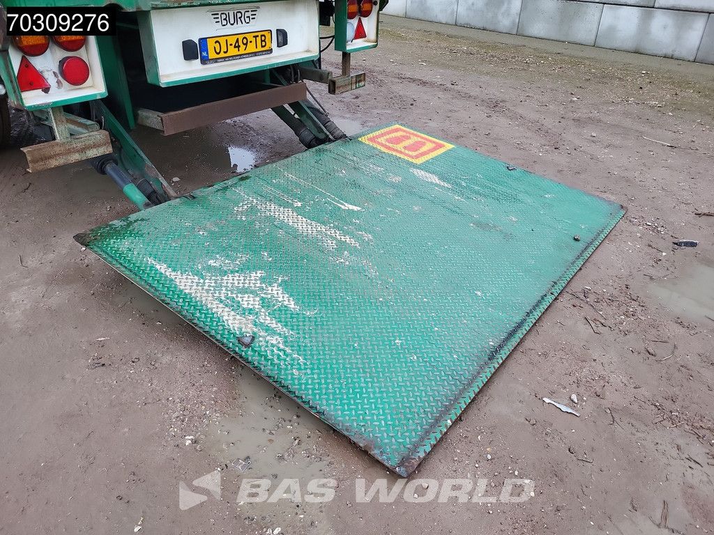 Burg BP0 12-10 SRNXX Steering Axle Tailgate TUV 03/26