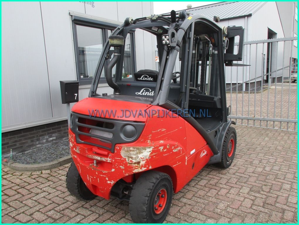 Linde H35D 3.5t diesel triplex4.6m+freelift+sideshift 2.2m hoog