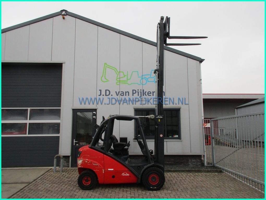 Linde H35D 3.5t diesel triplex4.6m+freelift+sideshift 2.2m hoog