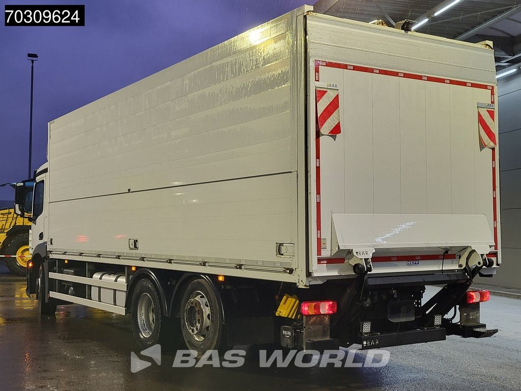 Mercedes Antos 2543 6X2 Lift-Axle Lifting roof 2000 kg Ladebordwand Automatic Airco Euro 6