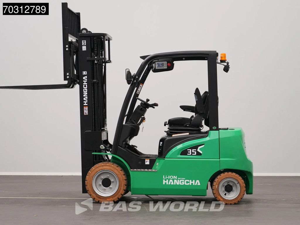 Hangcha CPD35 Li-ion - Triplex - Free lift - Side shift