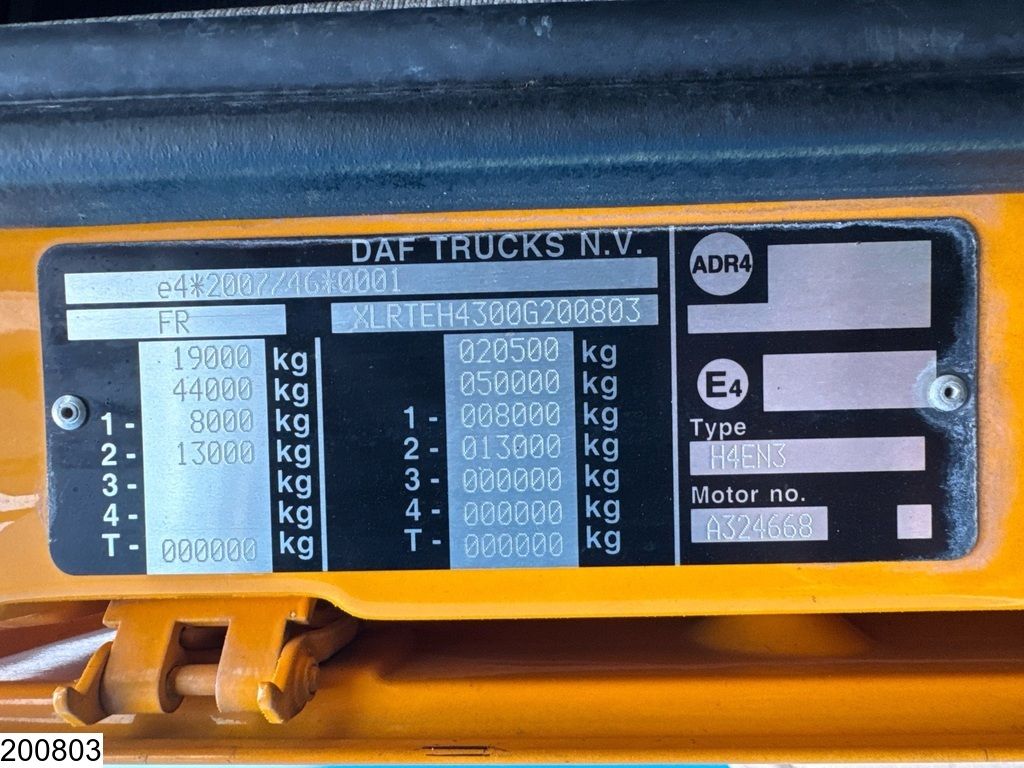 DAF XF 480 EURO 6, ACC, Standairco