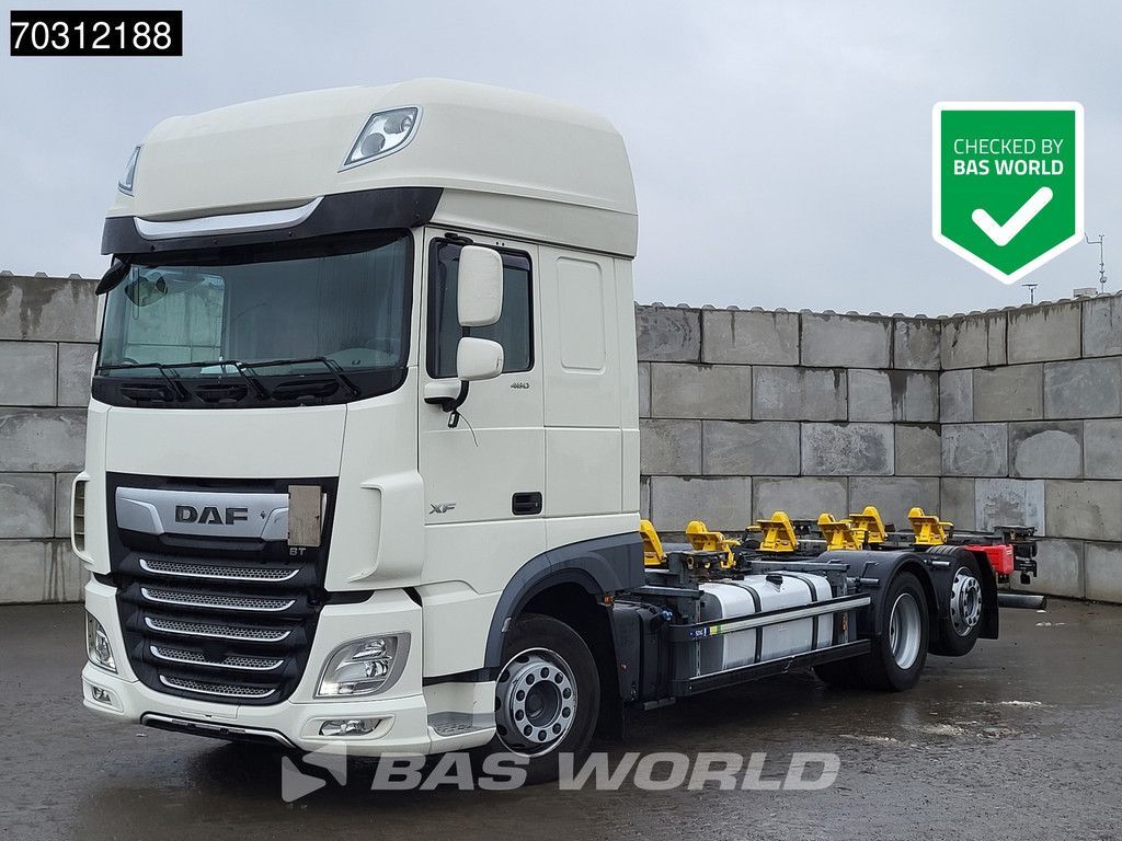 DAF XF 480 6X2 BDF Lift+Steering Axle Retarder FAN SSC Automatic ACC Euro 6