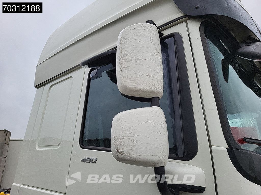 DAF XF 480 6X2 BDF Lift+Steering Axle Retarder FAN SSC Automatic ACC Euro 6