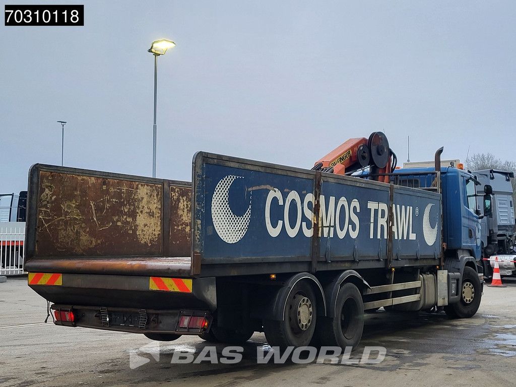 Scania R R310 6X2 Palfinger PK23080 Crane Lift+Steering axle 3-pedals Euro 3