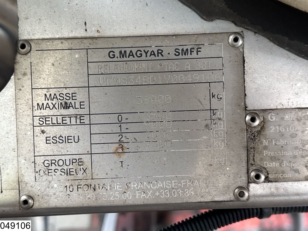 Magyar Food 26000 liter, 1 Comp