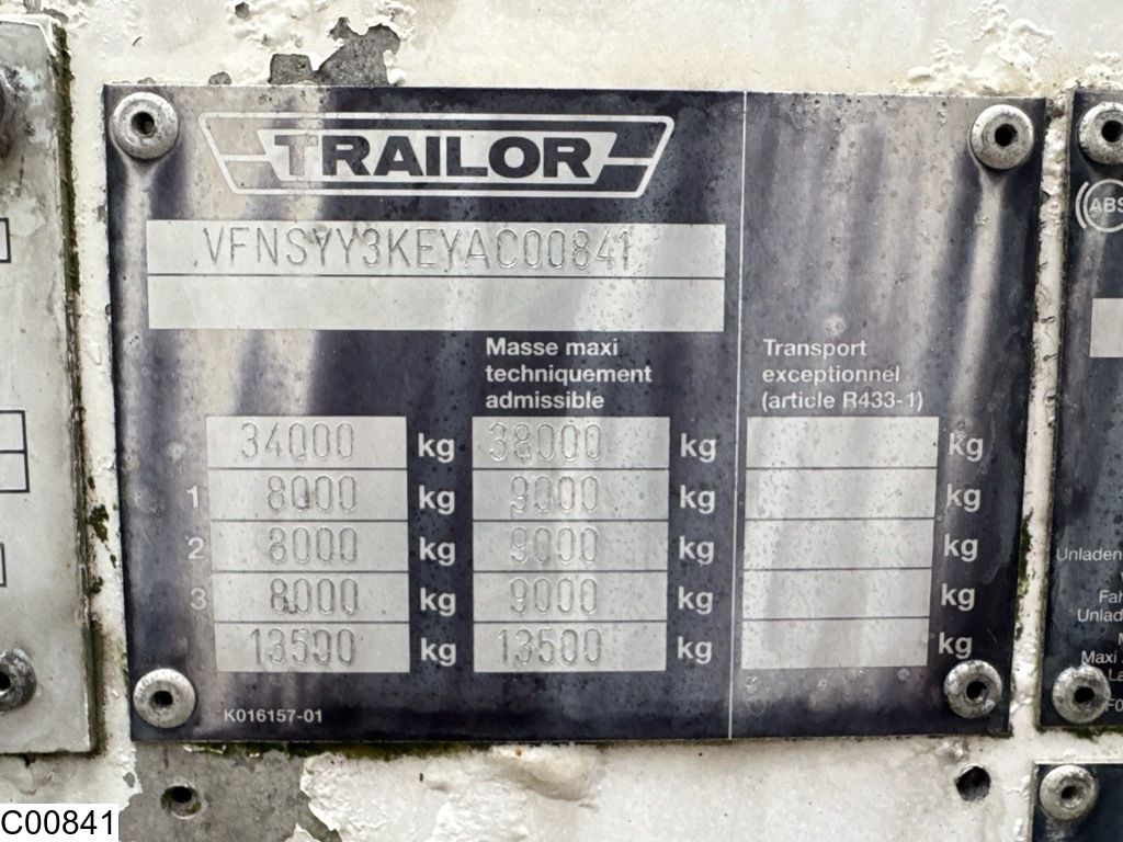 Trailor Fuel ADR, 40119 Liter, 9 Comp