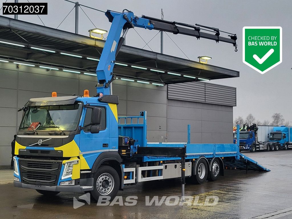Volvo FM FM 410 6X2 6x2*4 HMF 2120-K4 Crane + Ramps Euro 6