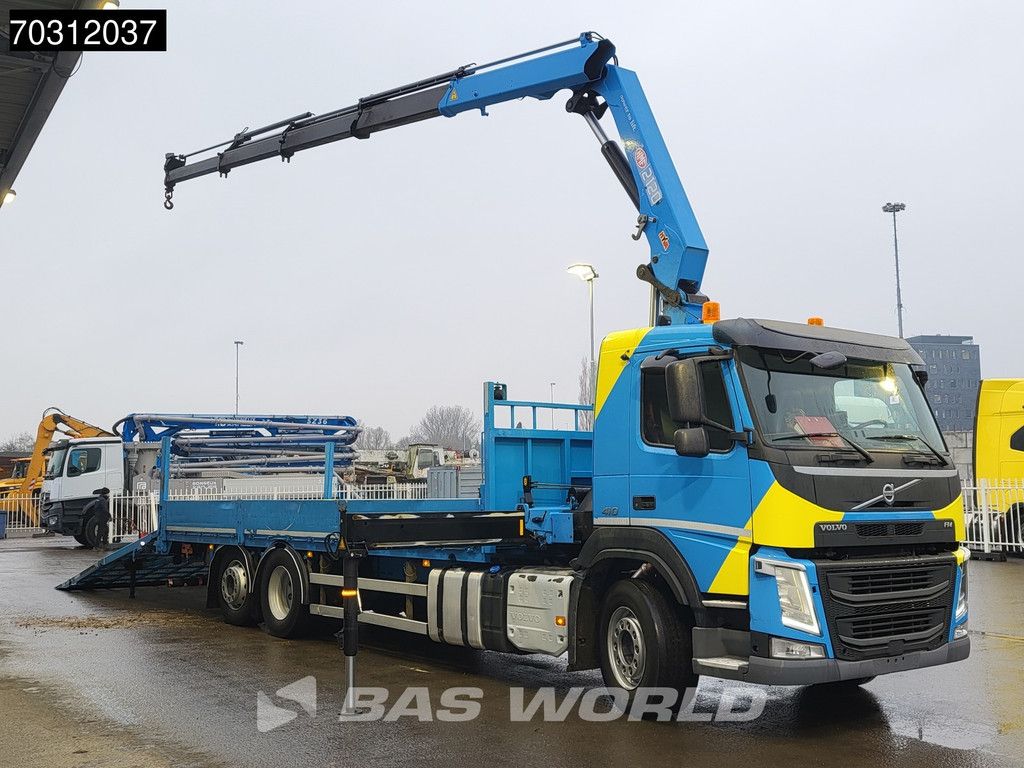 Volvo FM FM 410 6X2 6x2*4 HMF 2120-K4 Crane + Ramps Euro 6