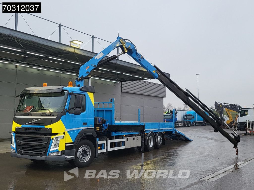Volvo FM FM 410 6X2 6x2*4 HMF 2120-K4 Crane + Ramps Euro 6