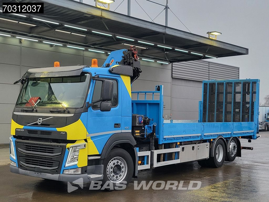 Volvo FM FM 410 6X2 6x2*4 HMF 2120-K4 Crane + Ramps Euro 6