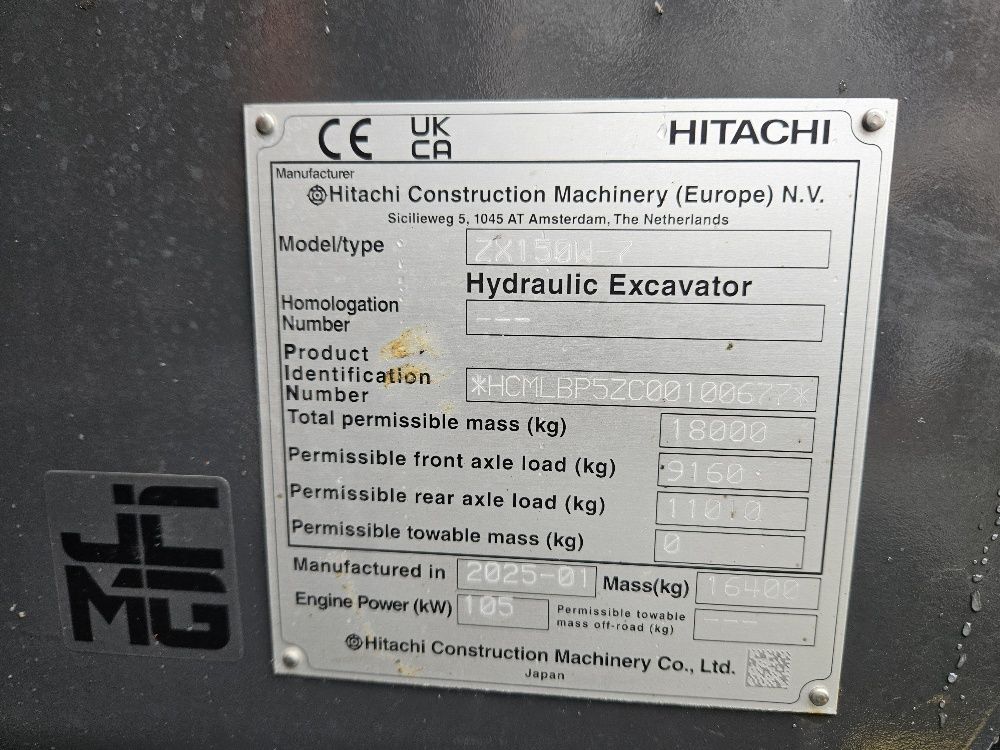 Hitachi ZX150W-7