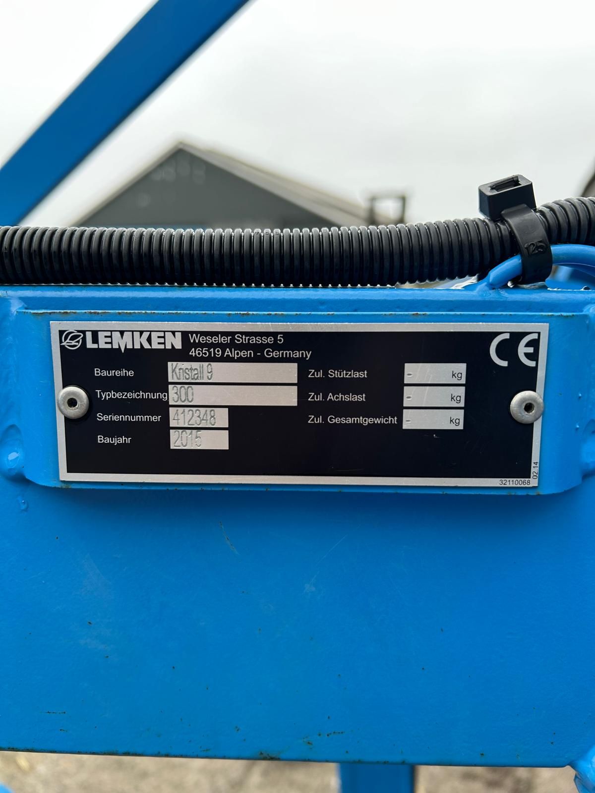 Lemken Kristall 9 300 vleugelschaarcultivator, Smaragd