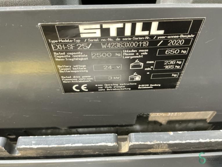 Hubwagen Elektrisch Still EXH-SF25 2020