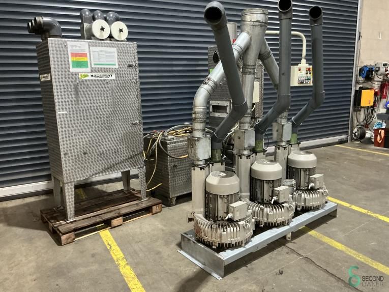 Vacuum system Schiele 1998
