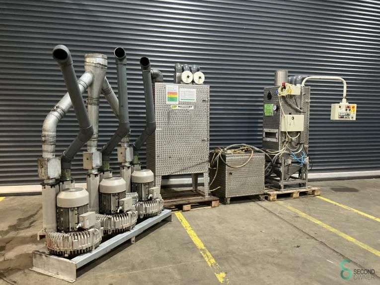 Vacuum system Schiele 1998