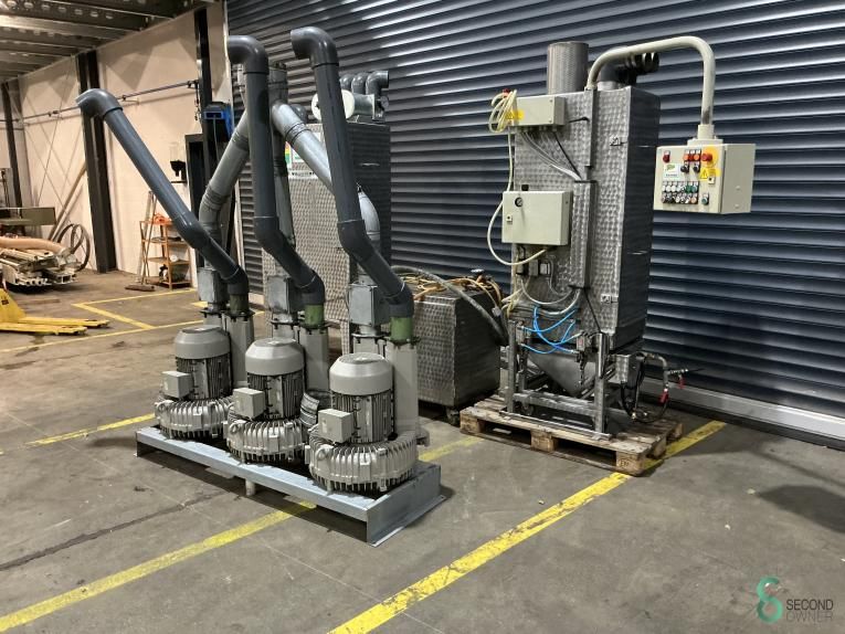 Vacuum system Schiele 1998