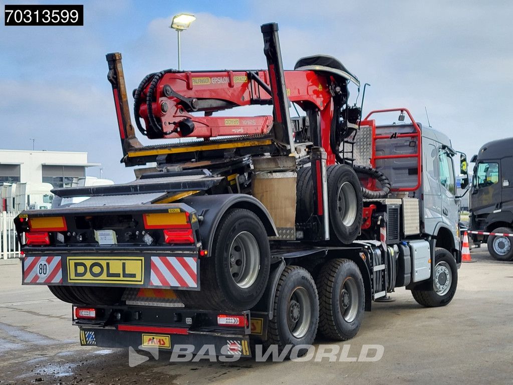 Volvo FMX 540 6X6 Palfinger Epsilon S260L87 wood crane Holztransport VEB+ Automatic Euro 6