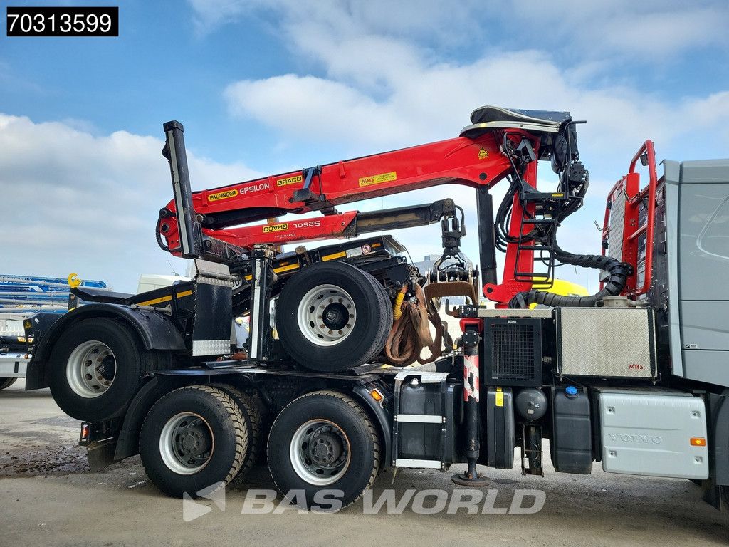 Volvo FMX 540 6X6 Palfinger Epsilon S260L87 wood crane Holztransport VEB+ Automatic Euro 6