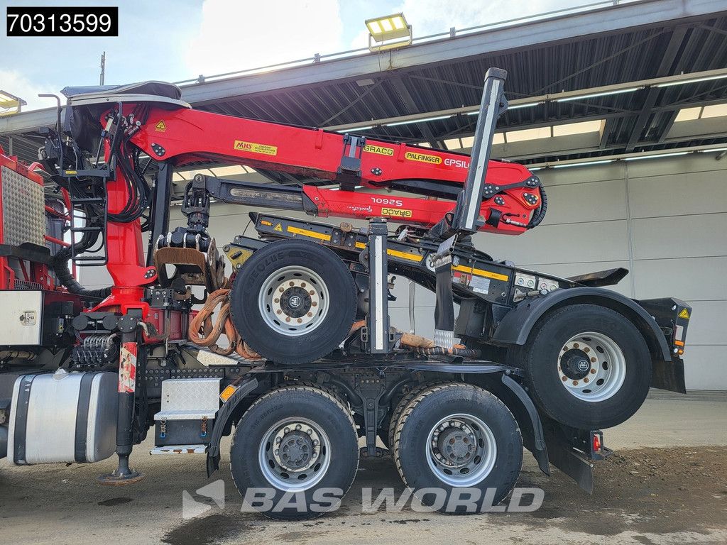 Volvo FMX 540 6X6 Palfinger Epsilon S260L87 wood crane Holztransport VEB+ Automatic Euro 6