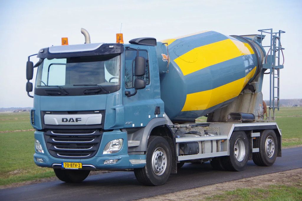 DAF 6x2 WSG 31,5-ton met Wijwel betonmixer 9m3