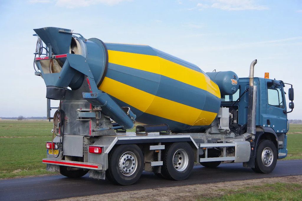 DAF 6x2 WSG 31,5-ton met Wijwel betonmixer 9m3