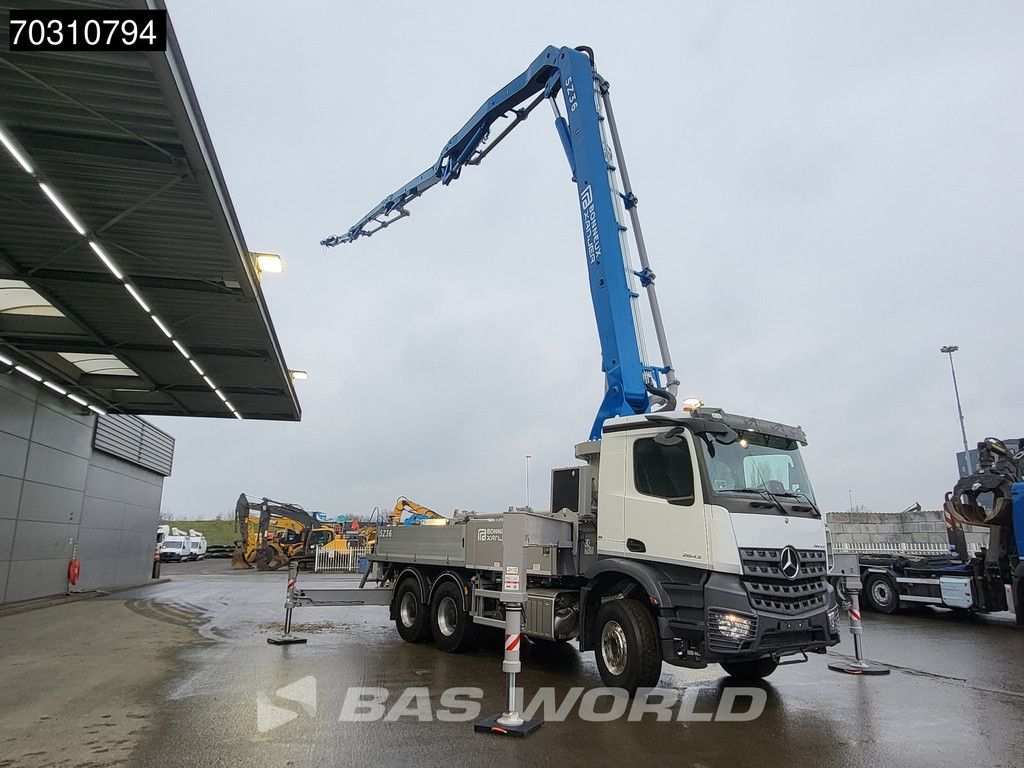 Mercedes Arocs Arocs 2843 6X4 NEW! 36mtrs Bonneux 5Z36 concrete pump Steel suspension Big-Axle Euro 6