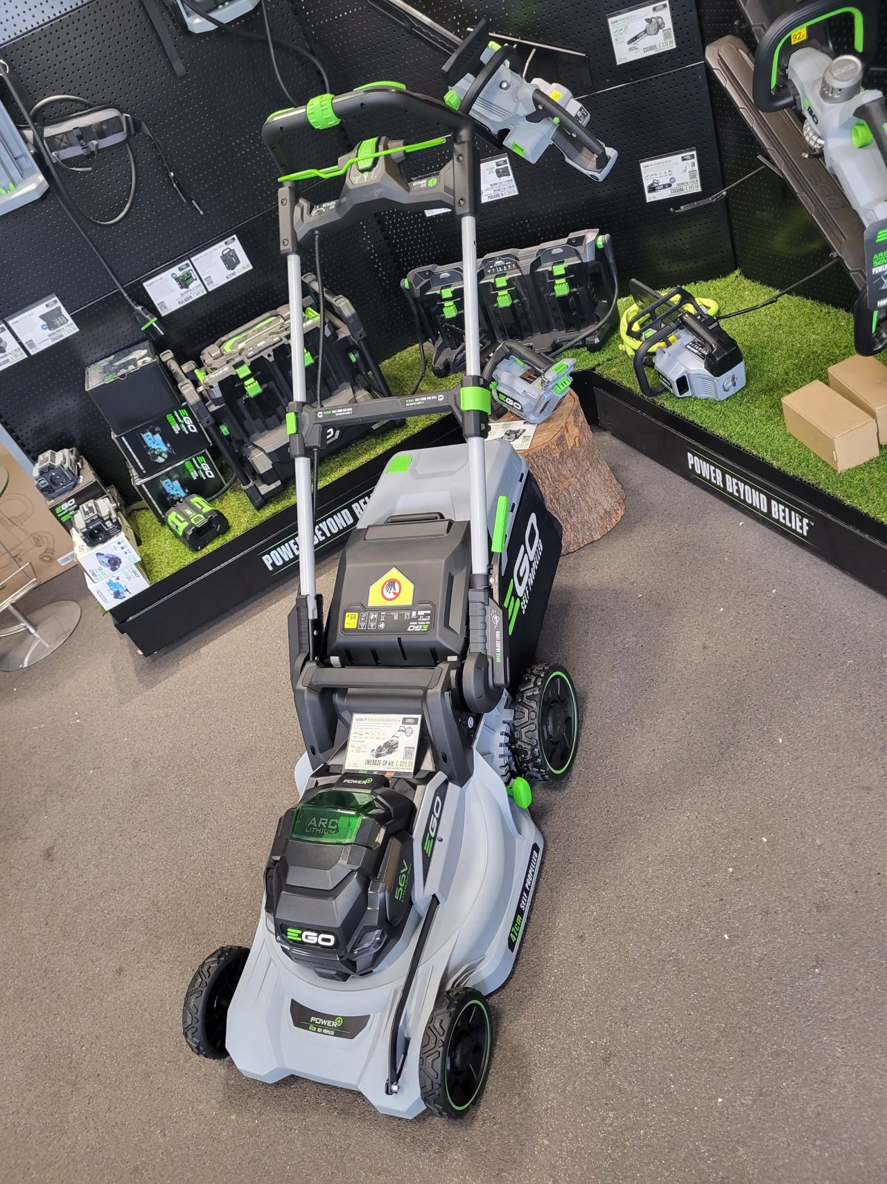 EGO LM1903E-SP Accu Grasmaaier 47 cm Zelfrijdend met AccuenLader