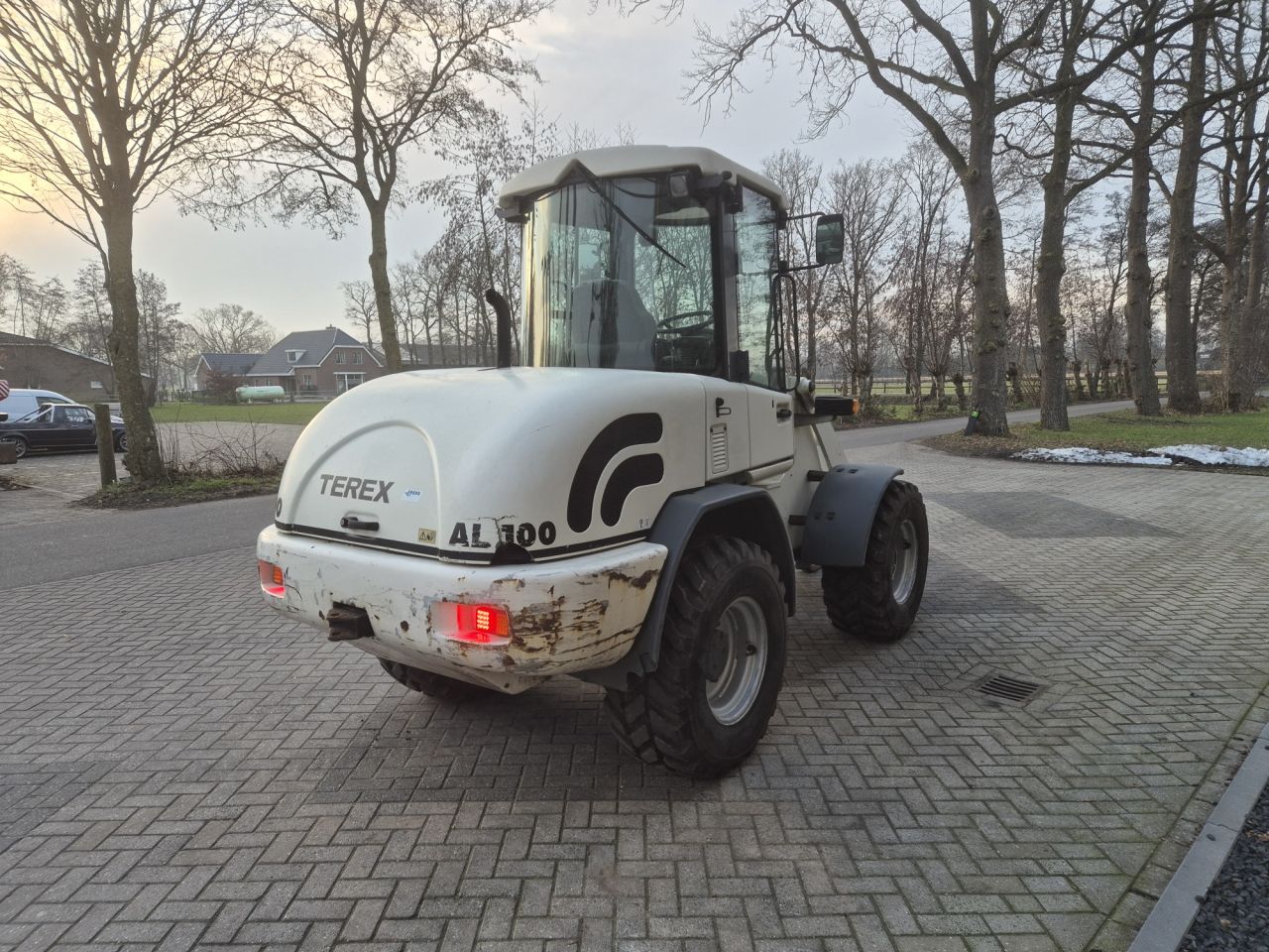Gebruikte SCHAEFF TEREX AL100 shovel met gewicht van 6500 kgs