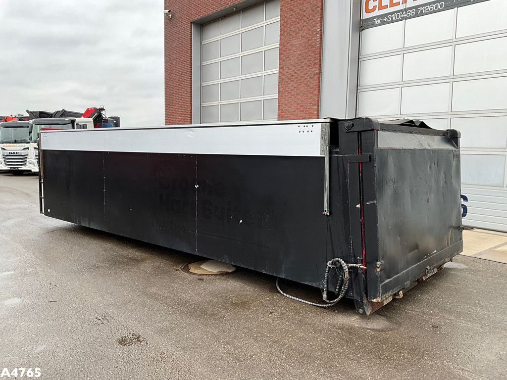 Container 22m³ met Hydraulische milieukleppen