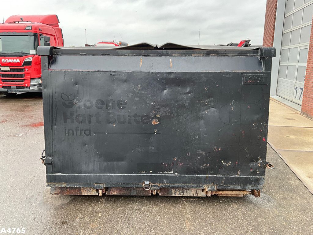 Container 22m³ met Hydraulische milieukleppen