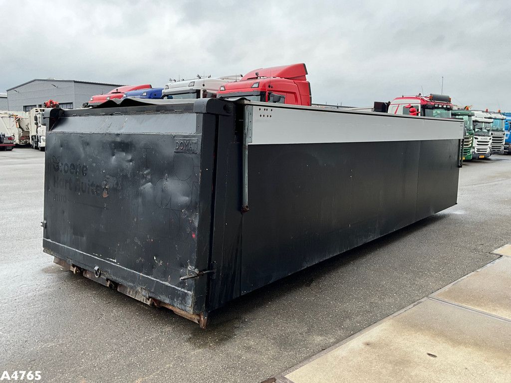 Container 22m³ met Hydraulische milieukleppen