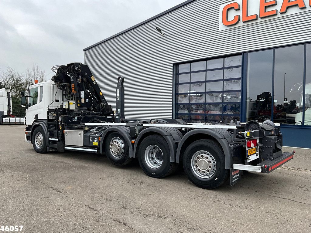Scania P 360 8x2 Hiab 21 Tonmeter laadkraan