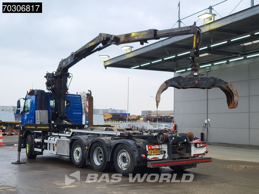 Volvo FMX 420 8X2 NL-Truck Palfinger Epsilon Q150Z Crane VDL S-25-6400 Lift+Steering axle VEB+