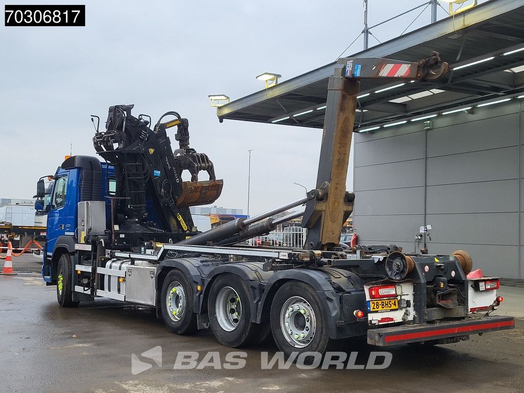 Volvo FMX 420 8X2 NL-Truck Palfinger Epsilon Q150Z Crane VDL S-25-6400 Lift+Steering axle VEB+