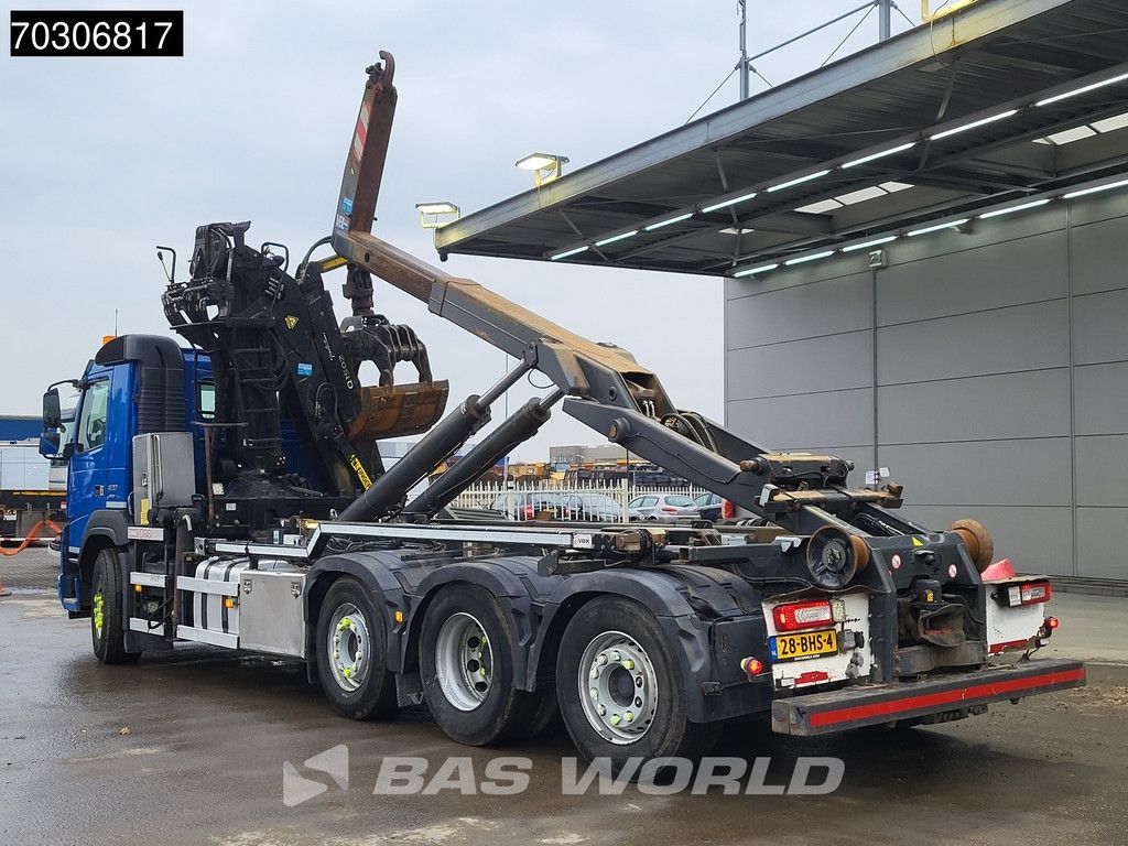 Volvo FMX 420 8X2 NL-Truck Palfinger Epsilon Q150Z Crane VDL S-25-6400 Lift+Steering axle VEB+