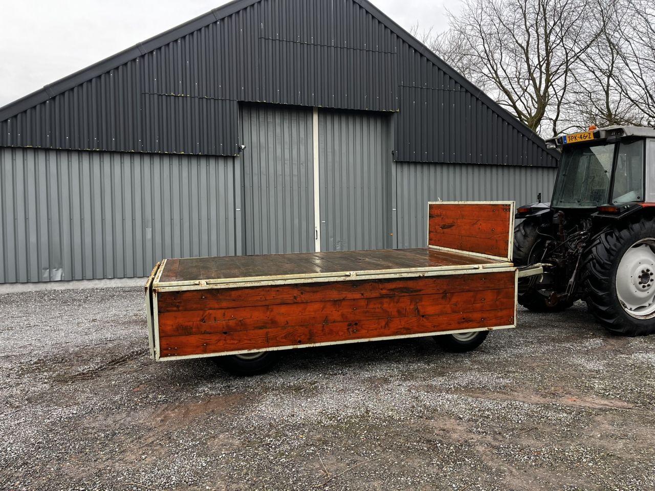 4-Wielige kipper / landbouwwagen