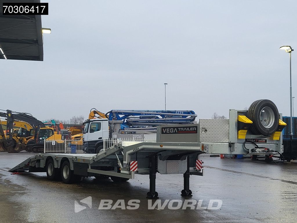 Vega 2 Axle Lowbed 2 axles NEW 2 Axle Low Bed Ramps