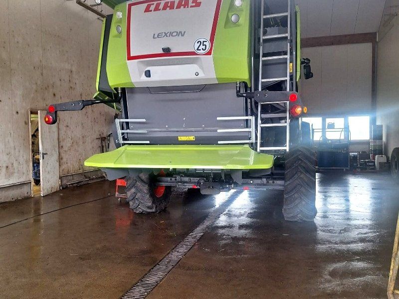 Claas Lion 660 Mercedesmotor, 717 eff. Std. 1995 ha mit V770