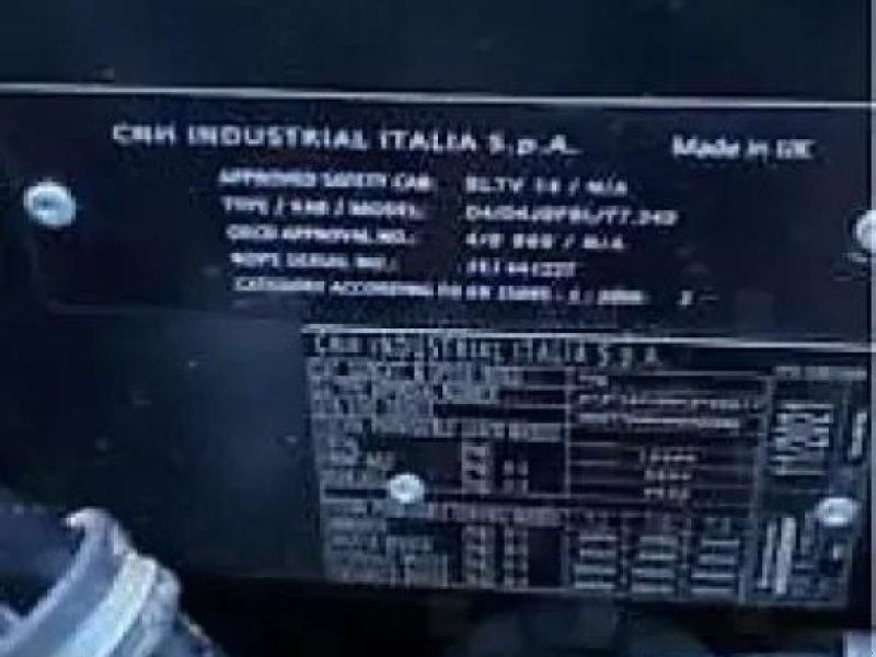 New Holland t7-245 powercommand