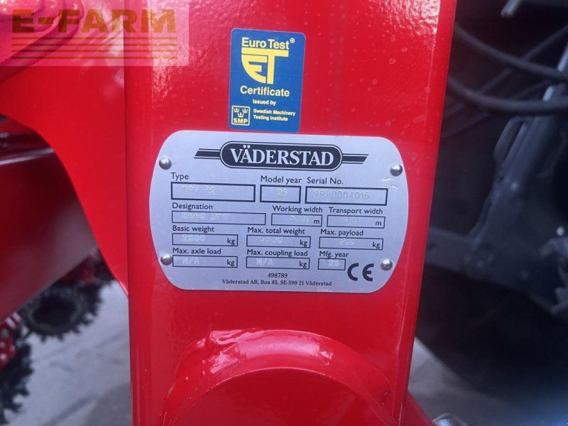 Väderstad tempo tpv12 wsx