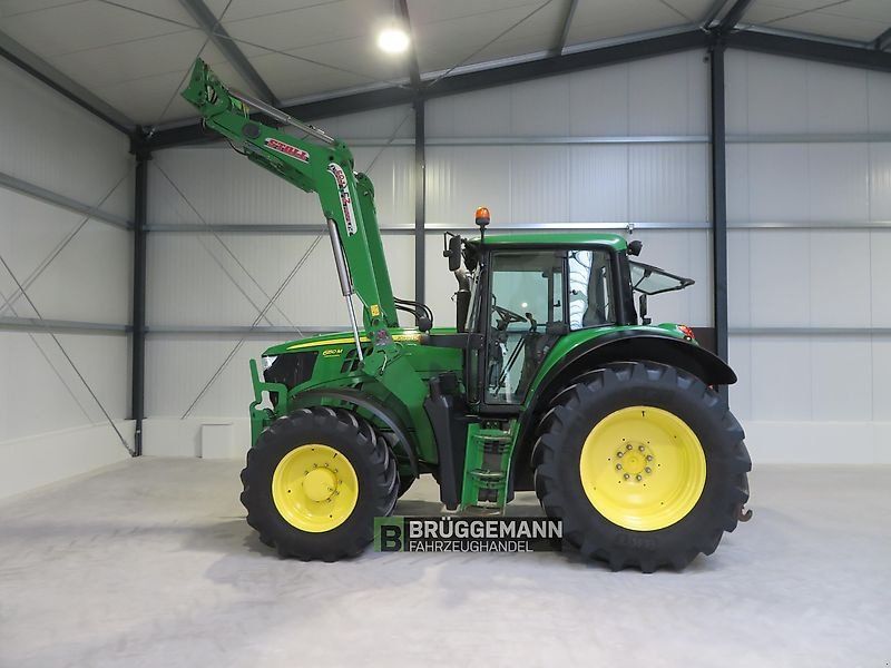 John Deere 6150M mit Stoll Industriefrontlader
