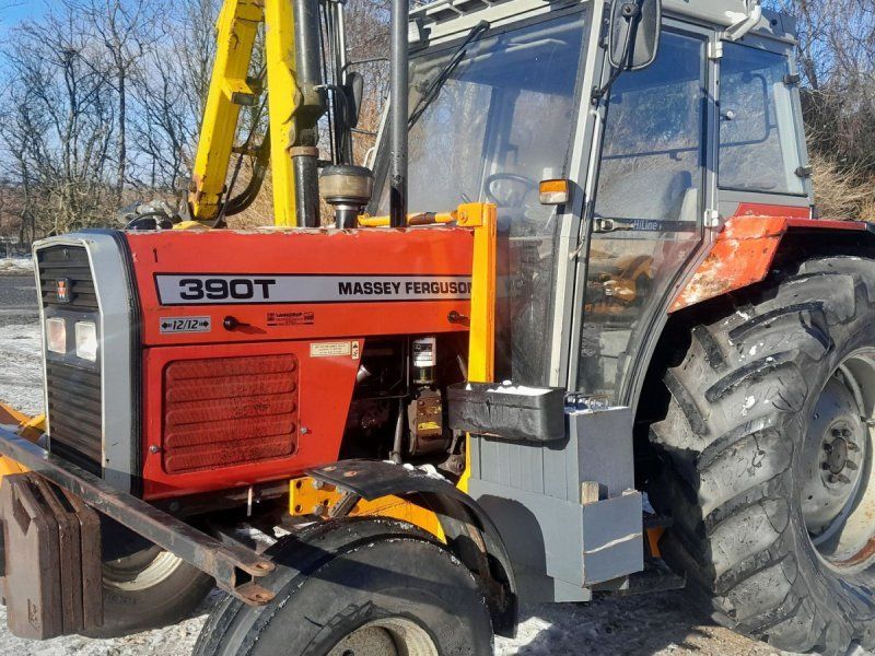 Massey Ferguson 390T Hi Line 12-12 med FM armklipper